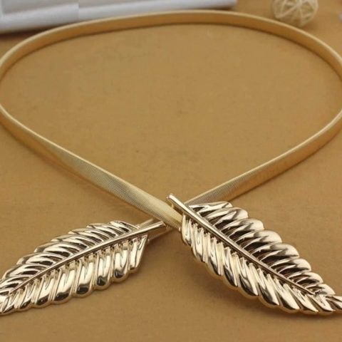 Golden Leaf Design Ladies Belt in Pakistan. New Ladies Belt Design with Price in Pakistan. Buy Online Jewellery in Pakistan 2023/ 2024 with Cash on Delivery.