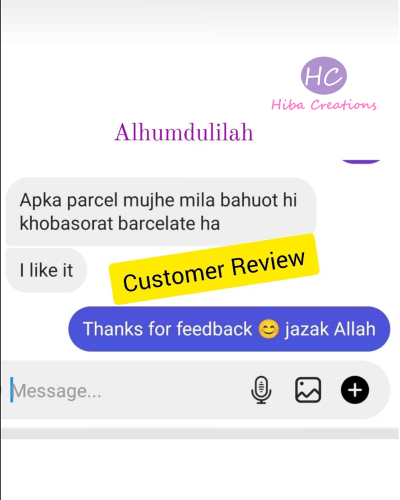 Hiba Creations Customers Reviews